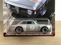 ホットウィール ミニカー HW カーカルチャー カーズ&ドーナツ アルファ ロメオ ジュリア スプリント GTA 銀 HotWheels ALFA ROMEO GIULIA _画像4