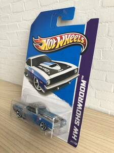 ホットウィール ベーシックカー ミニカー HW アメ車 '70 プリムス AAR クーダ 銀 ファルケン HOTWHEELS PLYMOUTH CUDA FALKEN