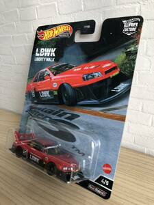 ホットウィール ミニカー HW カーカルチャー マウンテンドリフターズ LB-ER34 スーパーシルエット ニッサン スカイライン HotWheels LBWK