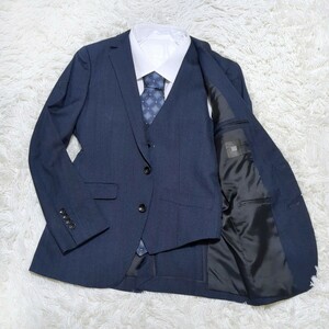 【1スタ売り切り】スーツセレクト ツーピース セットアップ スーツ セットアップ ベスト テーラードジャケット Y4サイズ