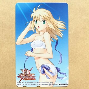 【未使用】テレカ Fate/unlimited codes セイバー