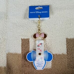 パーク内お品切れ中 未使用品 TDR ディズニー カチューシャホルダー ピンクラメ カチューシャ柄