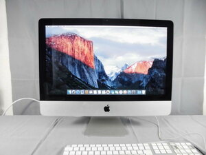 iMac　Mid 2011　(Core i5 2.5GHz、4GB、500GB、21.5型)