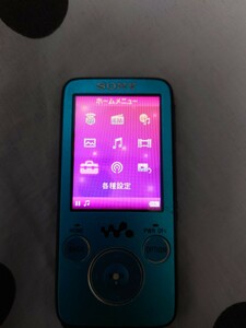 SONY WALKMAN ウォークマン ソニー NW-S636F Sシリーズ ブルー