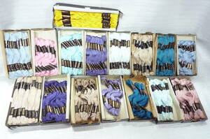 10　刺繍糸　261本　箱入り未使用　取り置き品　Cosmoコスモ　綿100％