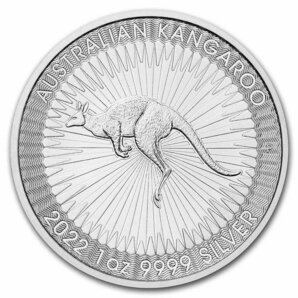 【ご紹介します！】2022年 オーストラリア カンガルー1oz 31.1ｇ純銀貨 エリザベス女王肖像 インフレにもデフレにも強いコインコレクションの画像2