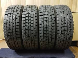 スタッドレスタイヤ 185/70R14 4本セット ダンロップ ウインターマックス02 プレミオ アリオン ノート エキスパート フリード デリカバン