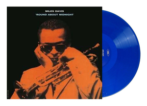 未開封 マイルス・デイヴィスRound About Midnight限定ブルーカラーHQ180g重量盤LPアナログレコードMiles Davis John Coltrane Red Garland