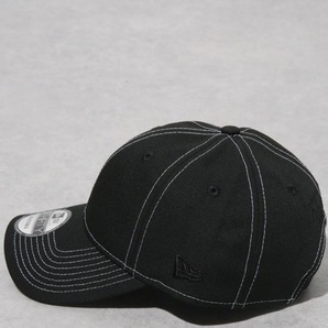 NEW ERA(R) 別注 930 NEYYAN STITCH NY YANKEES ニューヨークヤンキース 帽子 キャップ 黒系 フリーサイズの画像8