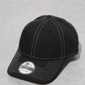 NEW ERA(R) 別注 930 NEYYAN STITCH NY YANKEES ニューヨークヤンキース 帽子 キャップ 黒系 フリーサイズの画像1
