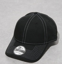 NEW ERA(R)　別注 930 NEYYAN STITCH　NY YANKEES ニューヨークヤンキース 帽子 キャップ 黒系　フリーサイズ_画像1