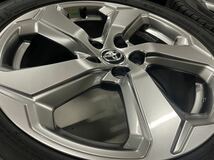 美品 トヨタ 純正 スタッドレスアルミセット 225/60R18 ダンロップ ウインターマックスSJ8 8~9部山　RAV4 ハリアー等に_画像10