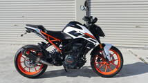 走行956ｋｍ　ＫＴＭ　250ＤＵＫＥ アクラポビッチマフラー ビレットレバー フェンダーレス ABS/スリッパークラッチ標準　ローン可_画像2