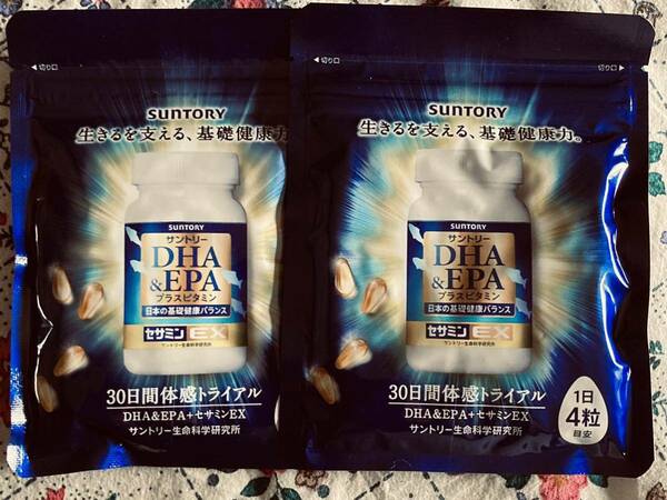 サントリーDHA&EPAセサミンEX2袋セット