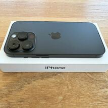 ☆海外版・カメラシャッター音無し・美品・ケーブル未使用☆ iPhone 14 Pro 256GB スペースブラック A2890 格安SIM可_画像3