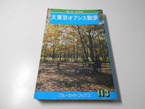 大東京オアシス散歩　ブルー・ガイドブックス113　55年版　　実業之日本社