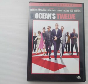 【DVD2枚組】OCEAN'S TWELVE/オーシャンズ12・トウェルブ　ジョージ・クルーニー/ブラッド・ピット/マット・デイモンほか【2004】