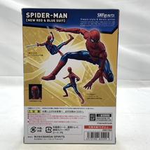 【中古】未開)BANDAI S.H.Figuarts スパイダーマン [ニューレッド&ブルースーツ] (スパイダーマン：ノー・ウェイ・ホーム)[240019443728]_画像3