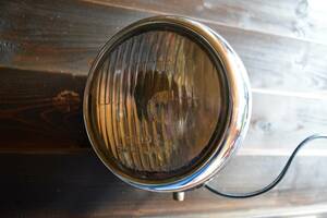 VINTAGE GUIDE LAMP 4-5/8 ビンテージへッドライト（ナックル　パン　ショベル　サイドバルブ HOT ROD トラクター