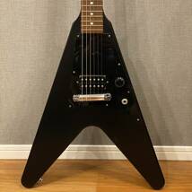 Gibson Melody Maker Flying V Satin Ebony ギブソン フライングV メロディーメーカー_画像2