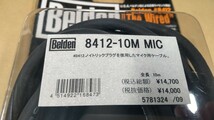 BELDEN 8412 MIC 10m XLR 2本セット ベルデン _画像2