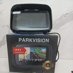 y022803f PARKVISION バイク用ディスプレイオーディオ 5インチ バイクApple carplay バイクandroid ポータブル carplay