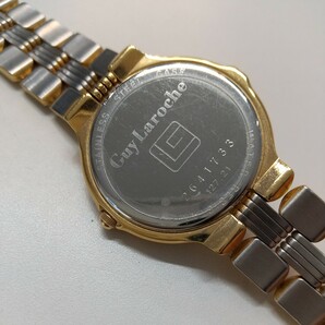y020608t Guy Laroche ギ・ラロッシュ 腕時計 クォーツ ゴールド ホワイト文字盤 レディース腕時計の画像2