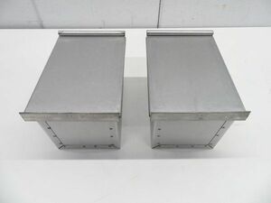 G186◆製パン用品◆食パン型1.5斤用(蓋付)2個セット 18×12×12cm 栃木 宇都宮 中古 業務用 厨房機器