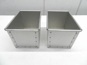 G278◆製パン用品◆食パン型1.5斤用2個セット 栃木 宇都宮 中古 業務用 厨房機器