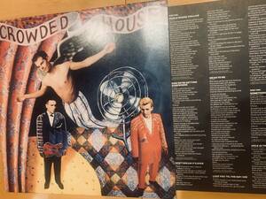 CROWDED HOUSE ／1st ('86 Capitol) 全米2位 東芝EMI サンプル盤 歌詞カード＆ライナーノーツ 名曲『DON'T DREAM IT'S OVER』収録！ 