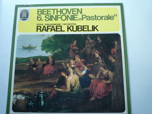 SH06 独ELECTROLA盤LP ベートーヴェン/交響曲第6番 クーベリック/ロイヤルPO