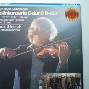 SJ10 独TELDEC盤LP J＆M・ハイドン/ヴァイオリン協奏曲 ツェートマイアー/リストCO DIGITALの画像1