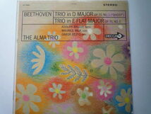 SJ74 米DECCA盤LP ベートーヴェン/ピアノ三重奏曲5、6番 アルマ・トリオ_画像1