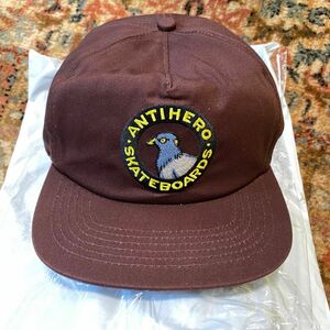 ANTIHERO ADJ PIGEON RND SNAPBACK CAP