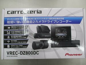 カロッツェリア　ドライブレコーダー　VREC-DZ800DC　店頭展示品　2カメラ