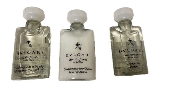 ブルガリ BVLGARI コンディショナー シャンプー ボディウォッシュ 3個セット 40ミリリットル