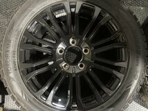 【YK G075 275/50R21】スタッドレス【TRD LEXUS LX570 純正OPホイール 21インチ 8.5J5HPCD150+54】ブラック 希少 鍛造 ランクル200(MTK524)_画像5