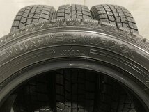 DUNLOP WINTER MAXX WM02 155/65R14 14インチ スタッドレス 4本 20年製 バリ溝 ミライース ステラ モコ スペーシア等　(MTH504)_画像8