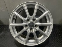 BS BRIDGESTONE ECO FORME SE-15 エコフォルムSE15 社外ホイール 15インチ 4本 6J5HPCD100+43 プリウス等　(VHR043)_画像5