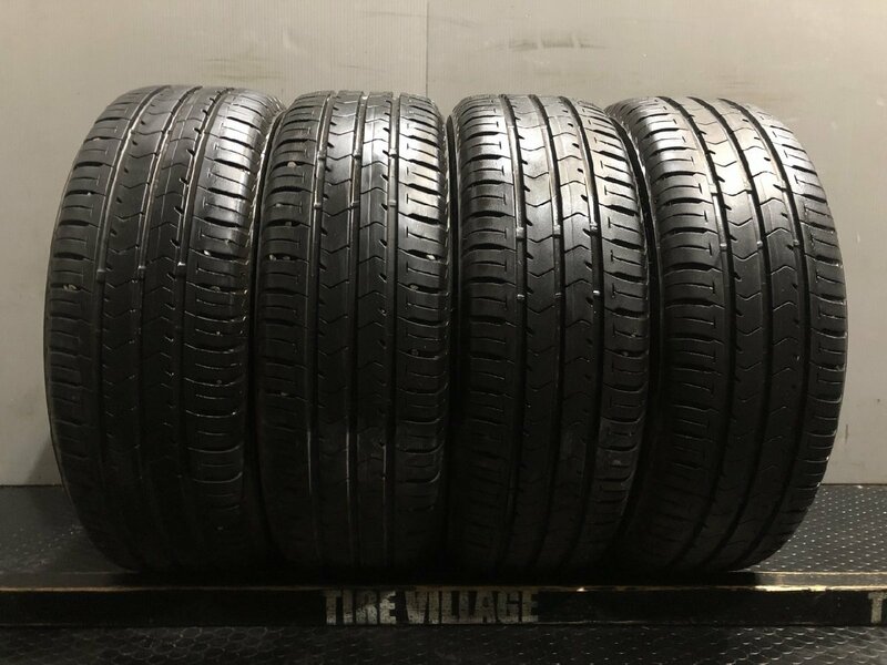 BS BRIDGESTONE ECOPIA NH100C 165/55R14 14インチ 夏タイヤ 4本 19年製 バリ溝 キャロル ライフ スピアーノ ラパン セルボ等　(VTI899)