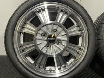 新品 バランス調整済み【海外製タイヤ 165/50R16】夏タイヤ【BeatStage SD-C 16インチ 5J4HPCD100+45】ハスラー ウェイク等　(MMT006)_画像3