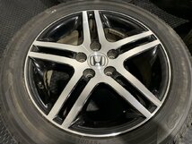 【YOKOHAMA iG50 PLUS 215/55R17】スタッドレス【HONDA RC系オデッセイ 純正ホイール 17インチ 7J5HPCD114+55】バリ溝　(TD212)_画像4