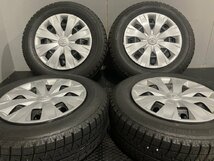 【BS ICEPARTNER2 195/65R15】スタッドレス【トヨタ 80ヴォクシー 純正ホイール 15インチ 4本 6J5HPCD114.3】19年製 バリ溝　(MTF591)_画像1