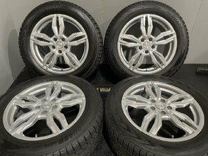 【YOKOHAMA G075 235/60R18】スタッドレス【EURO BAHN SPORTECHNIC 18インチ 8J5HPCD112+39】20年製 バリ溝 audi/Q5等　(MTA644)