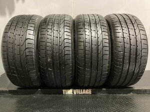 PIRELLI P ZERO 255/40R19 19インチ 夏タイヤ 4本 バリ溝 audi/A6/A6アバント VW/ティグアン　(MTQ162)