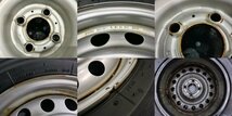 【BS BLIZZAK VL1 165R14LT 6PR】スタッドレス【日産 純正ホイール 14インチ 5J4HPCD100】19年製 バリ溝 ADバン等　(TH052)_画像6