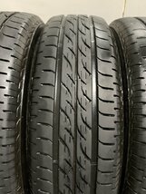 BS BRIDGESTONE NEXTRY 155/65R14 14インチ 夏タイヤ 4本 21年製 ワゴンR タント ピクシスエポック フレア ラパン等　(MTX55)_画像4