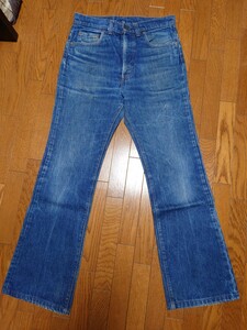 ★31★83年製★517★リーバイス★ブーツカット★LEVI'S★フレア★ヒゲ★ デニムパンツ★ジーンズ★80s 653 16 内股シングル 517-0217 USA製