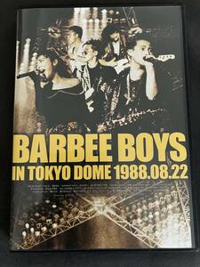 BARBEE BOYS IN TOKYO DOME 1988 DVD バービーボーイズ