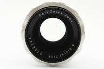 ★希少レンズ★Carl Zeiss Jena Biotar 58mm F2 T M42★　R4494＃1100_画像2